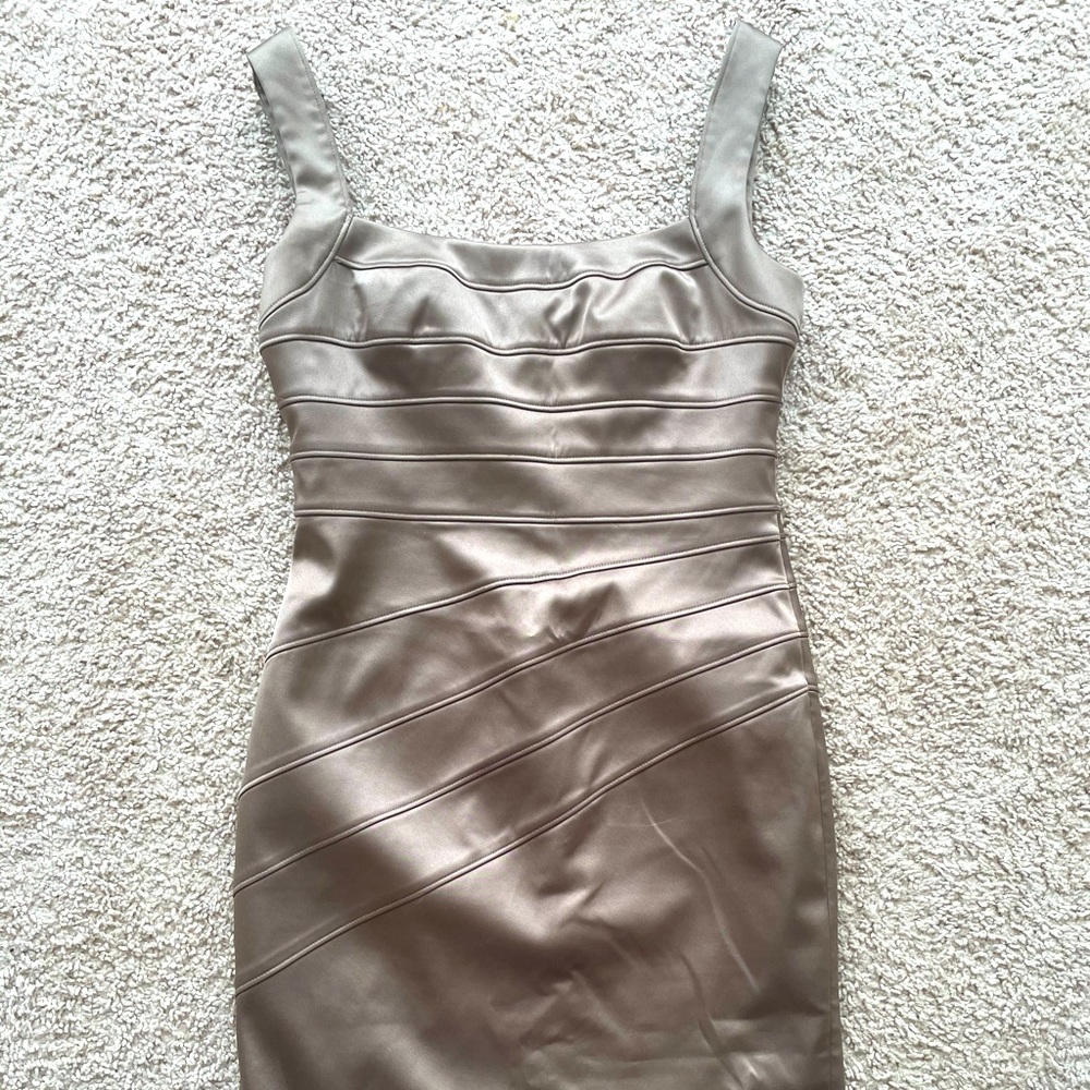 SILVER BRONZE DRESS